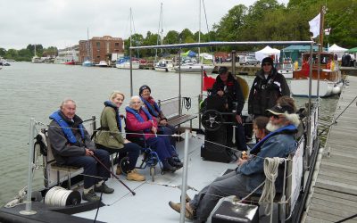 News 1 Accessible boat trips prove popular at Riverfest