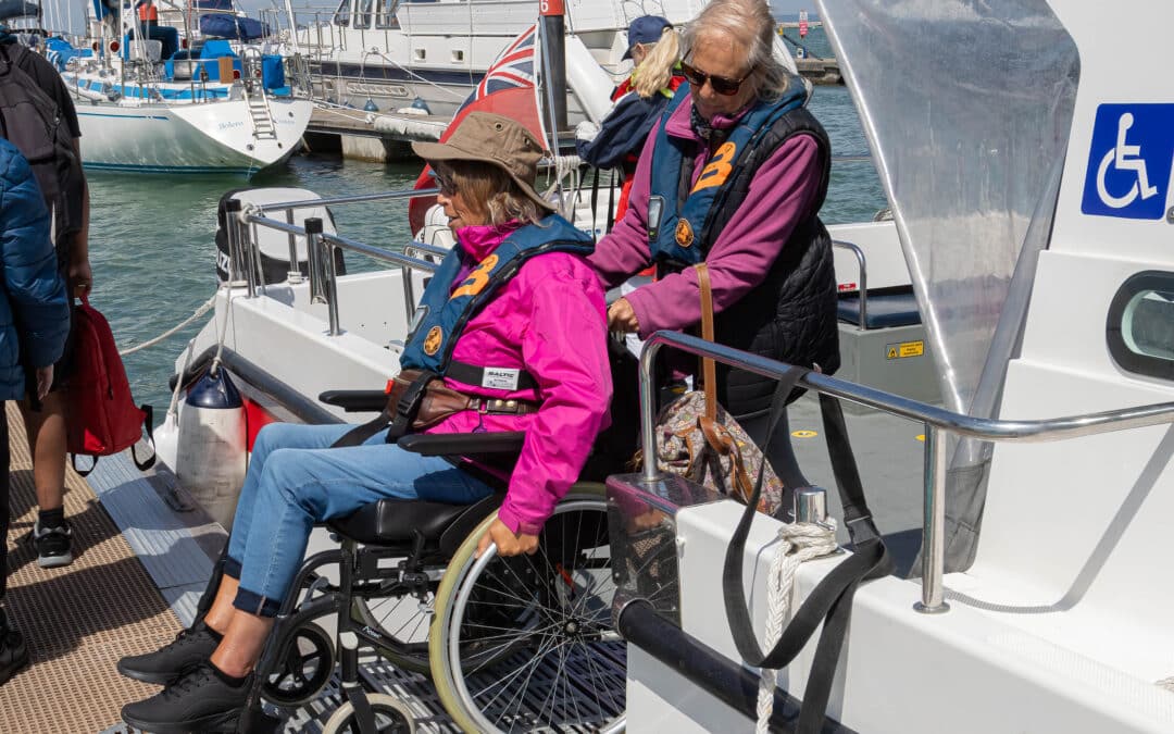 A joyful, therapeutic experience at sea